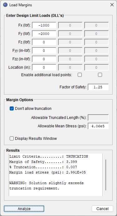 Load Margin
